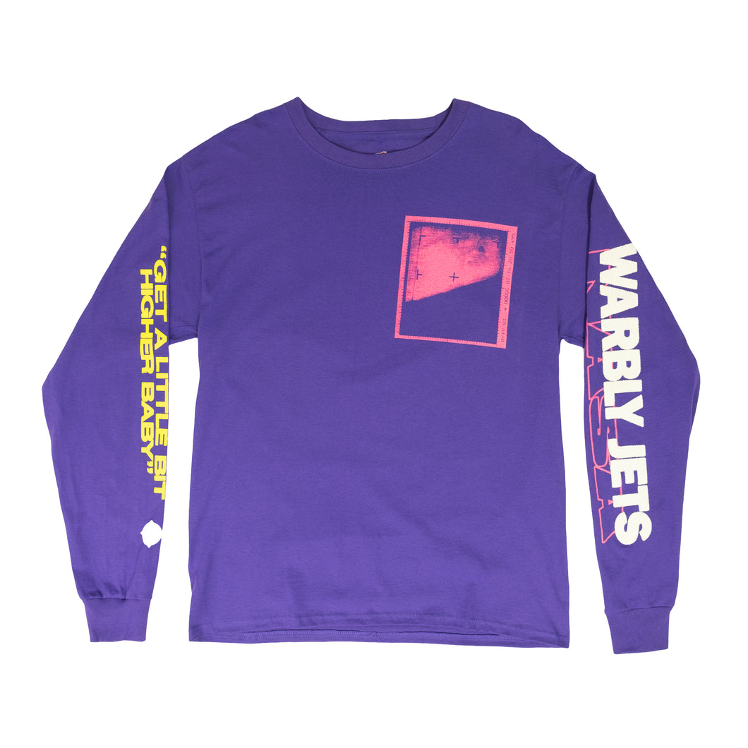 NASA Long Sleeve Tee - Purple