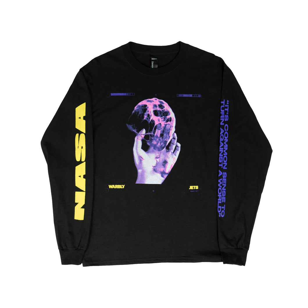 NASA Long Sleeve Tee - Black